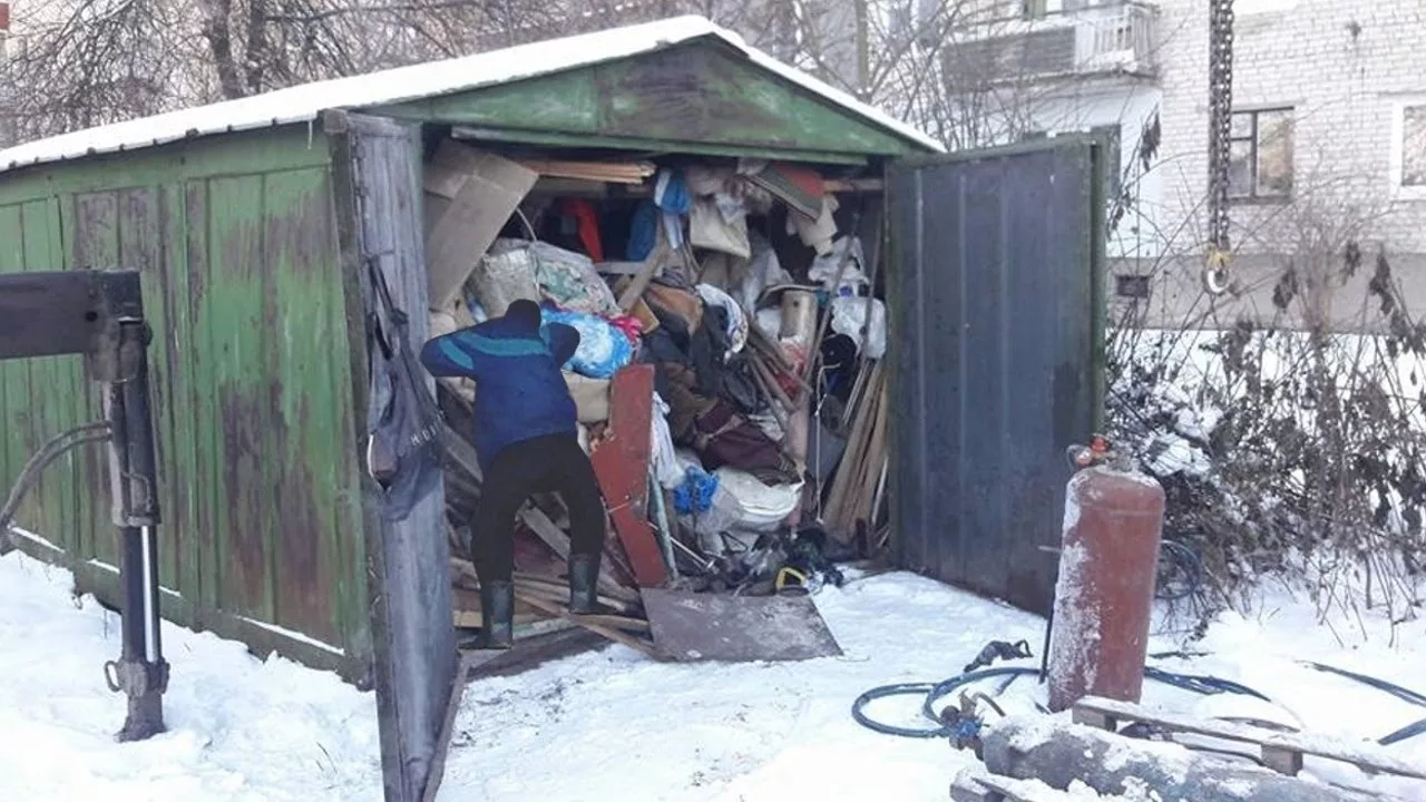 Вывоз мусора из гаража с гарантией чистоты в Томске в октябре